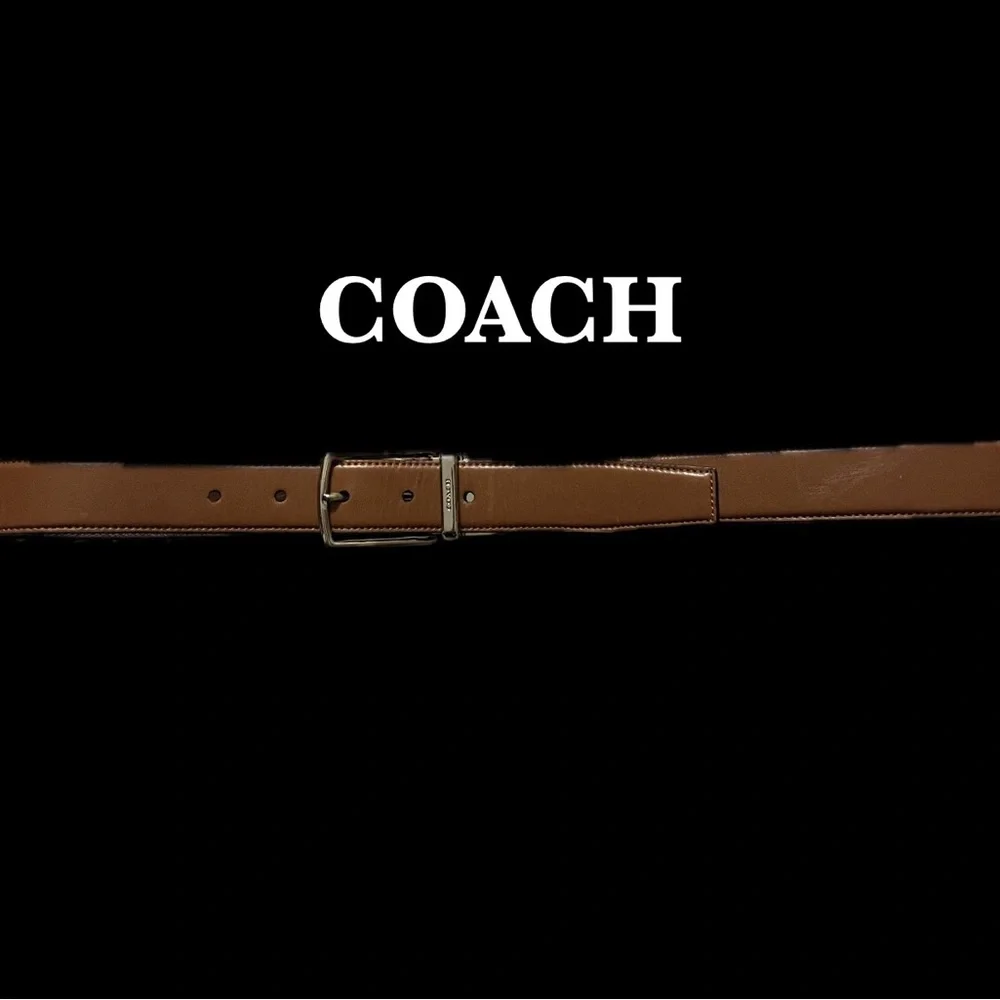 Coach Leather Belt 38